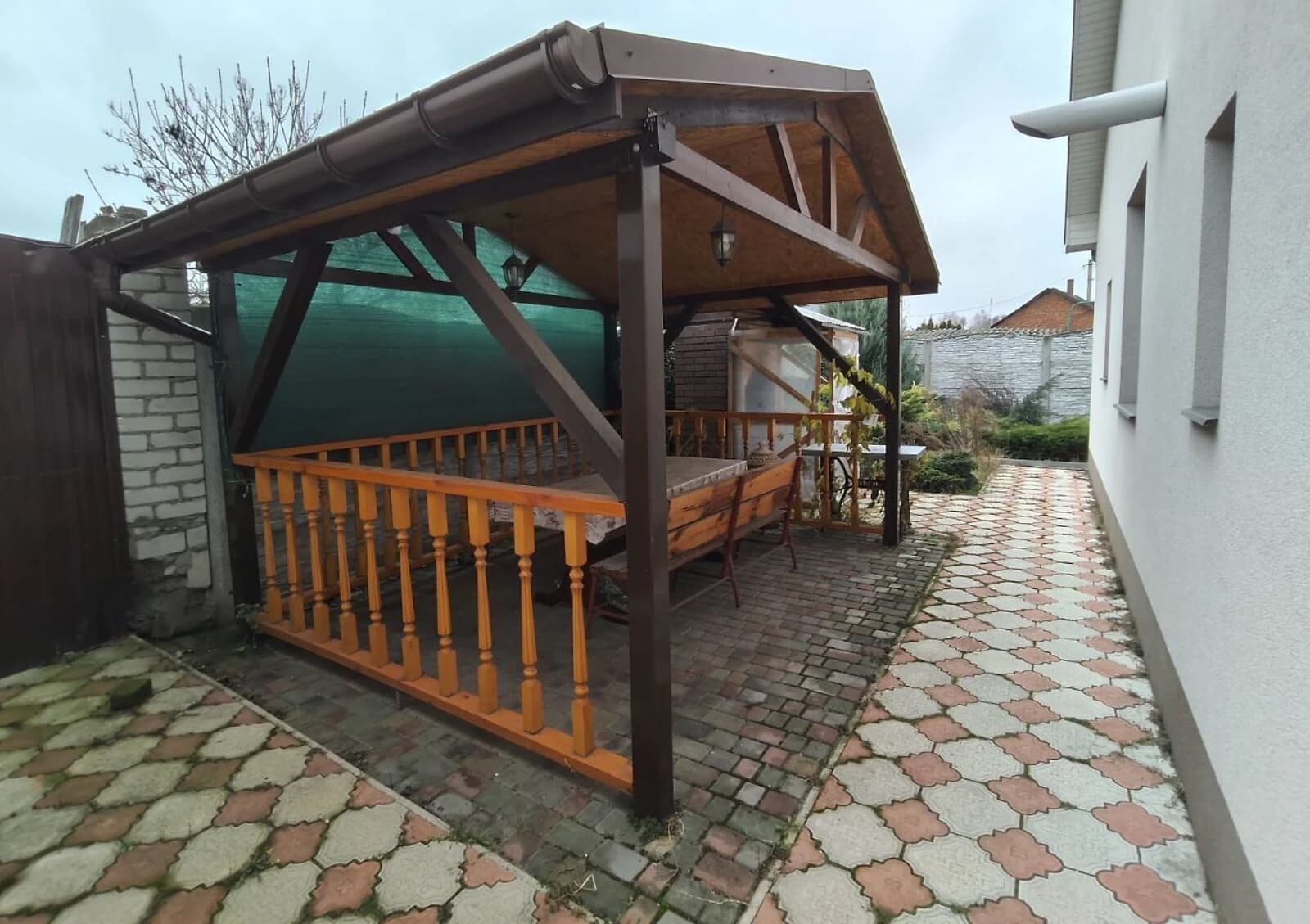 Будинок, Крюківський: гараж, тераса, бесідка - фото 3