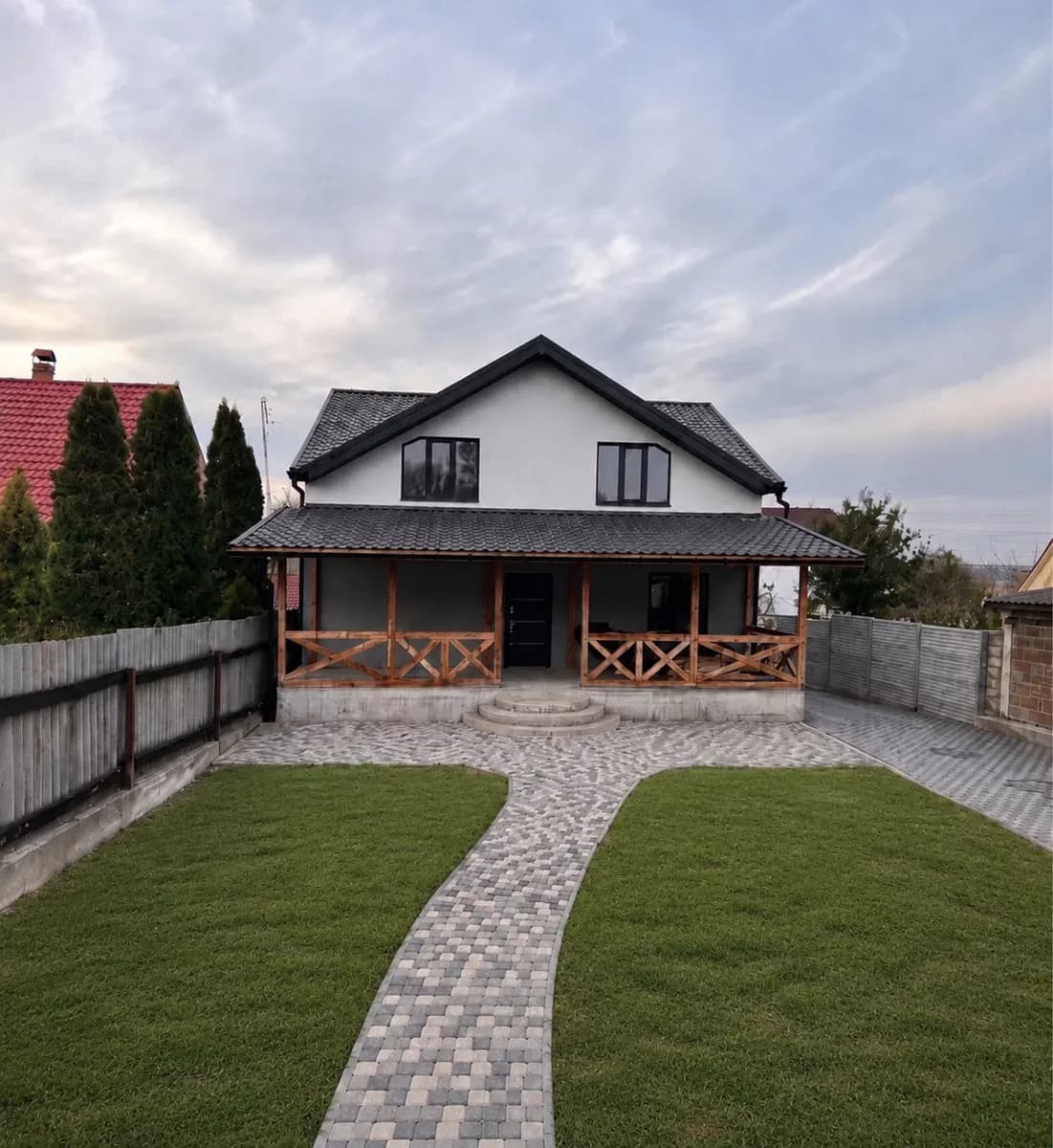 Будинок, Бобриця: тераса 30 м², підвал-укриття, єОселя
