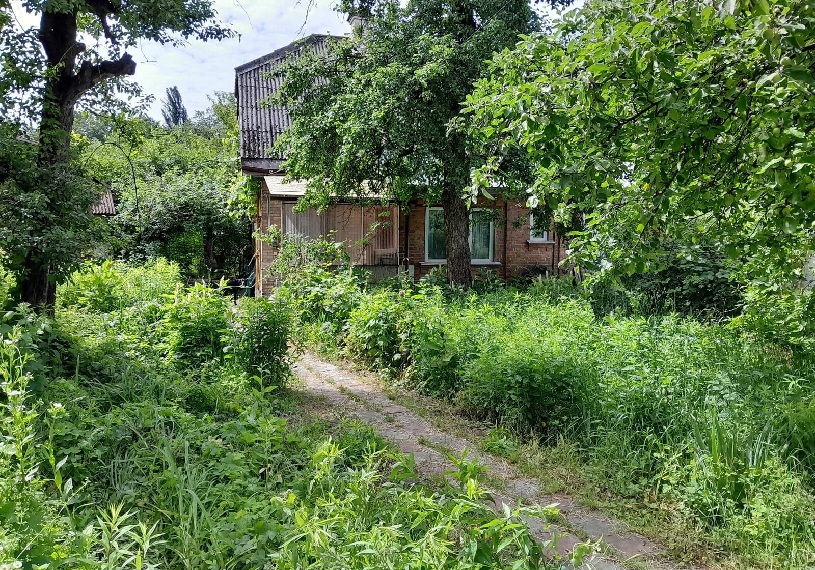 Будинок, Сирець: сад, господарські будівлі, цегляні стіни - фото 2