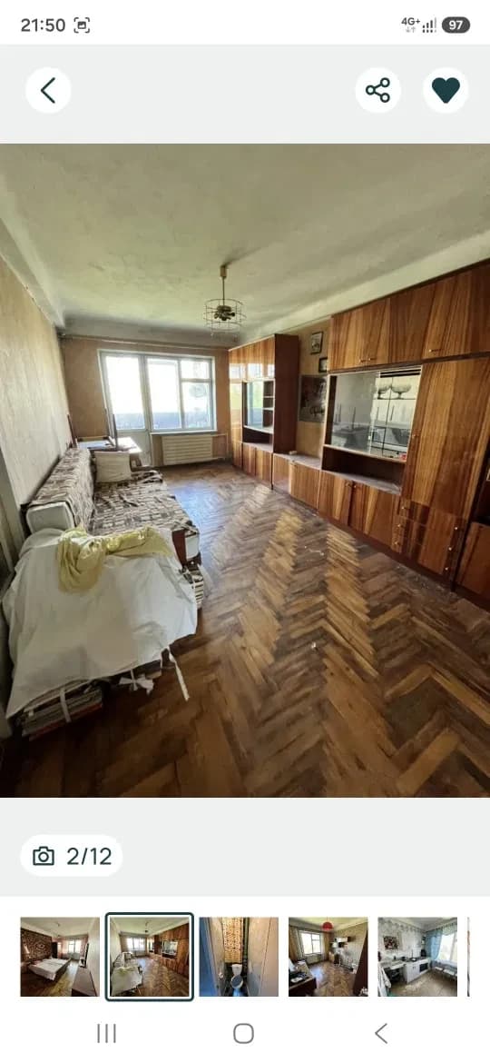 3-кімнатна квартира, Хортицький: світла, засклений балкон - фото 1