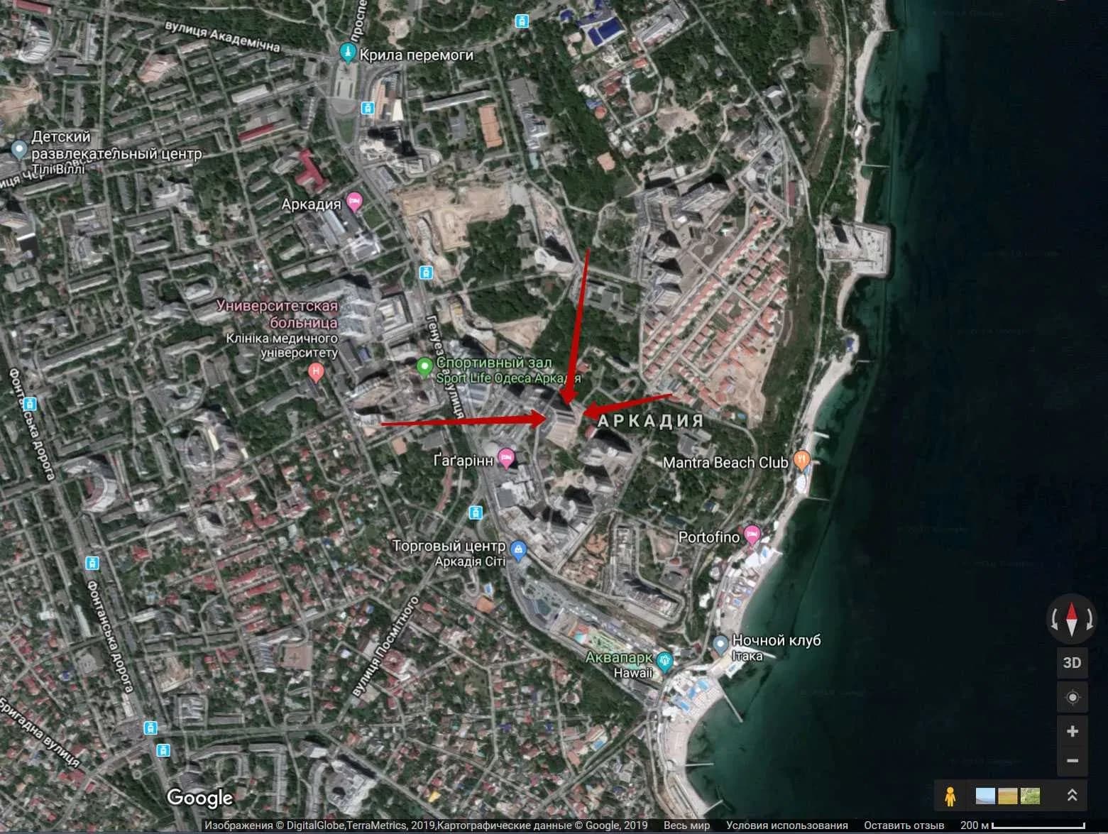 2-кімнатна квартира у ЖК Гагаринський: 5 хвилин до моря, тихий двір - фото 3
