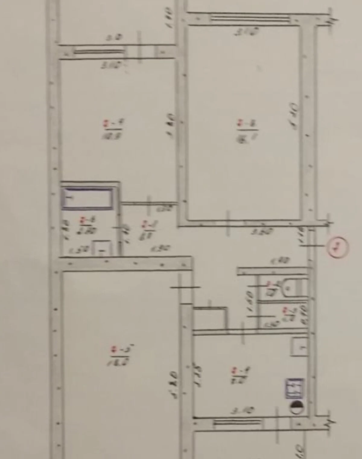 3-кімнатна квартира, Баштанка: індивідуальне газове опалення - фото 5