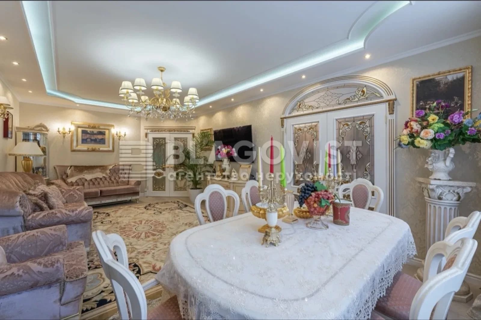 3-кімнатна квартира, Голосіївський: авторський ремонт, метро Голосіївська - фото 1