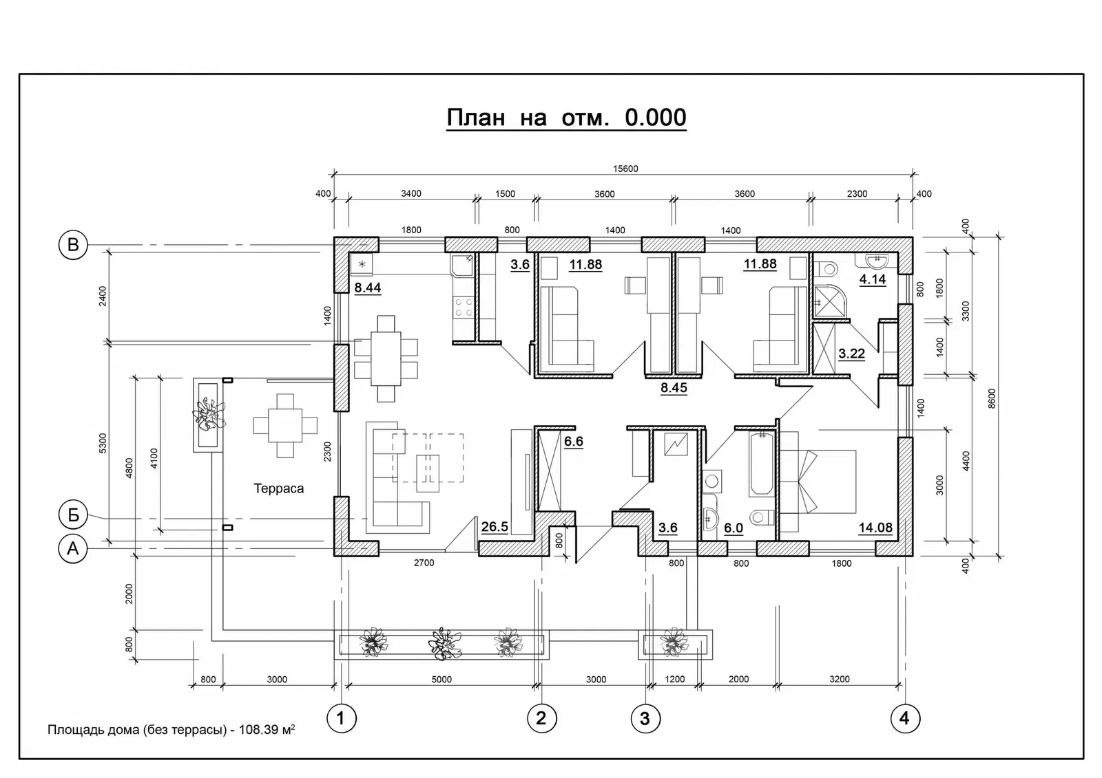 Будинок, Індустріальний: тераса 40 м², готовність 70% - фото 3