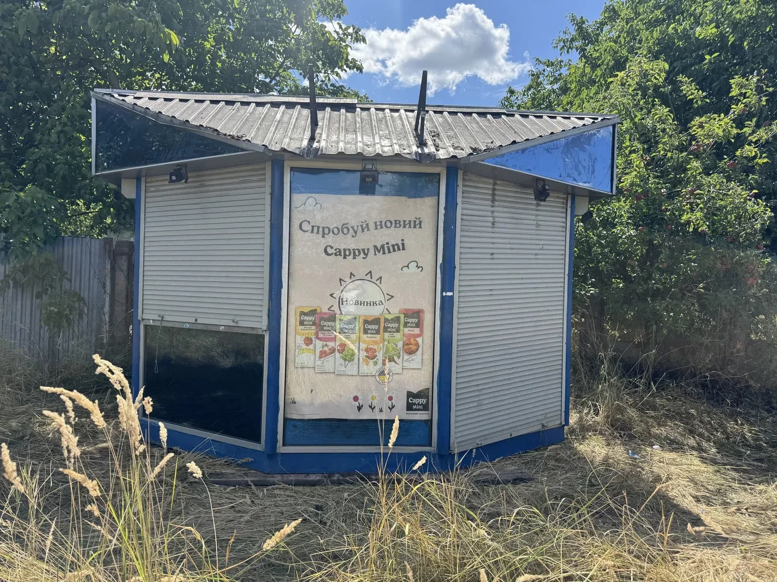 МАФ, Іванків: металевий каркас, розетки, 2 двері