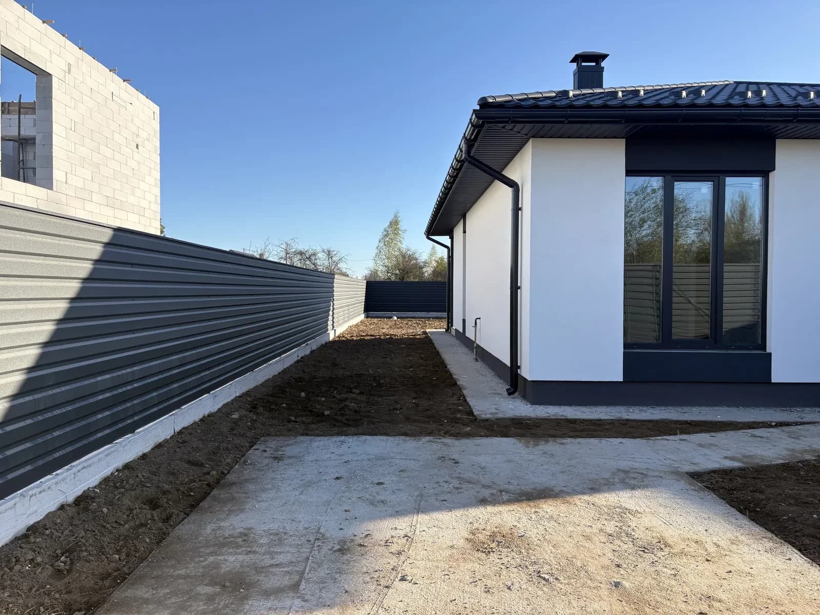 Будинок, Білогородка: готова коробка, кухня-студія, тераса - фото 3