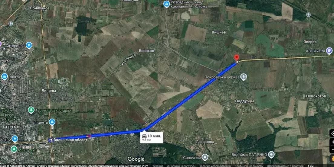 Ділянка 106.70 соток, Піддубці: фасадна, траса H22, 8 км від Луцька - фото 4