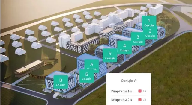2-кімнатна квартира у ЖК Family House: вікна на ліс, газове опалення - фото 5