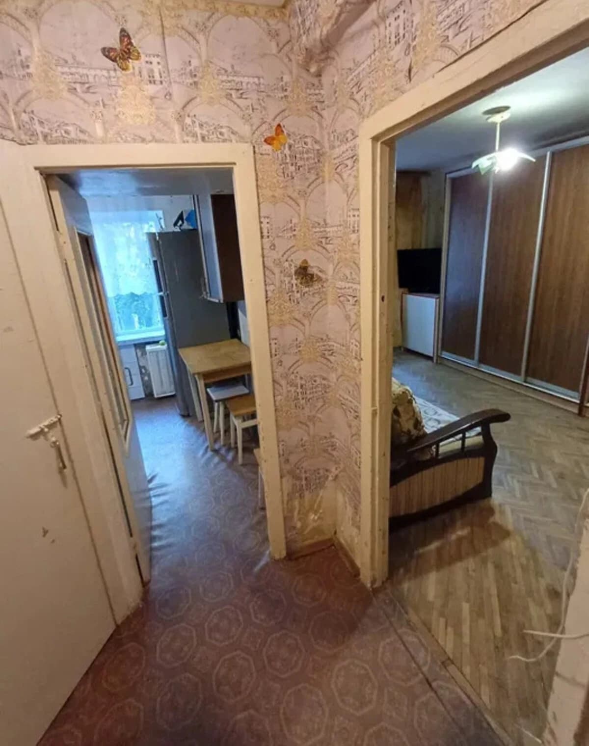 1-кімнатна квартира, Нивки: панельний будинок, внутрішній двір - фото 4