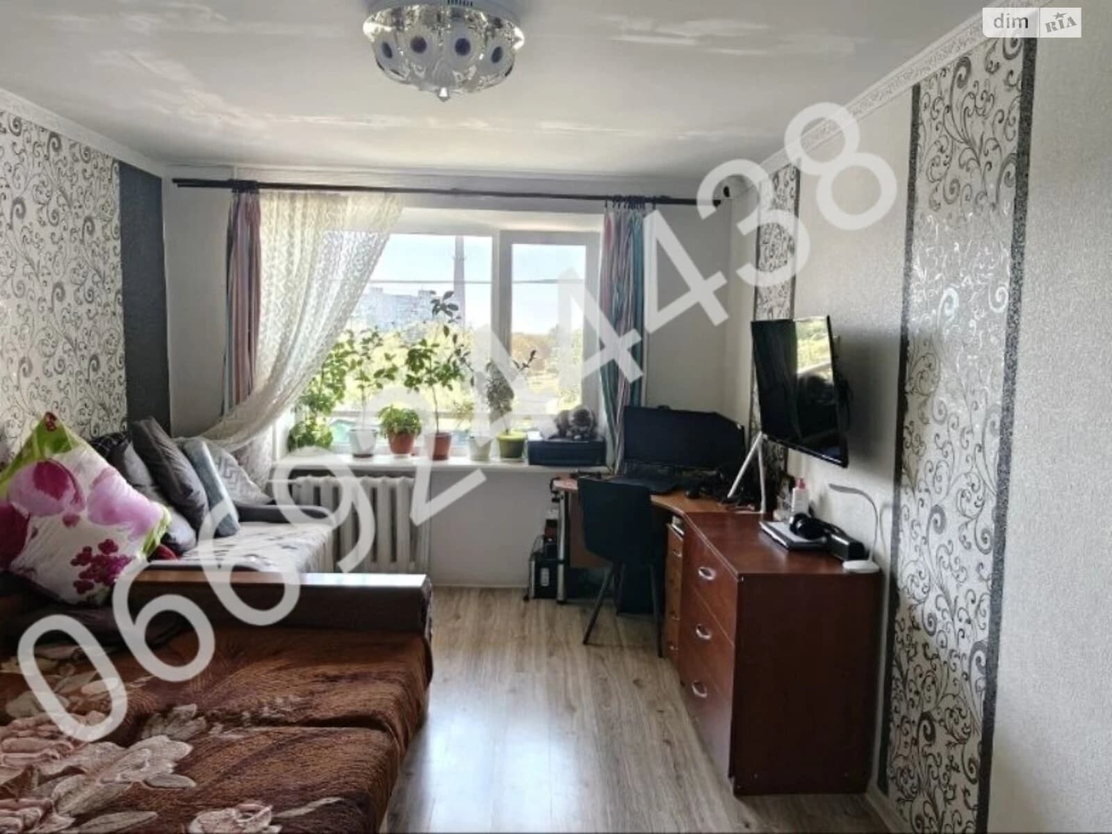 1-кімнатна квартира, Хортицький: євроремонт, укриття в будинку - фото 1