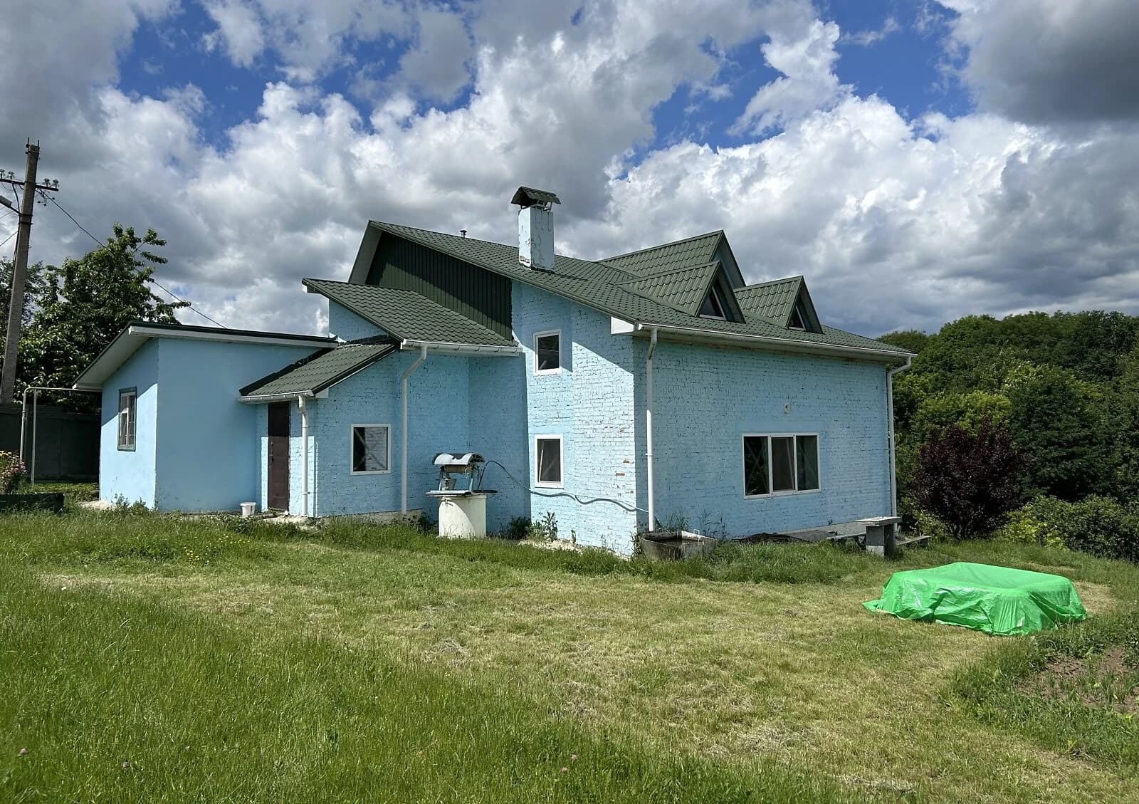 Будинок, Горбанівка: мансарда, тераса, гараж із підвалом - фото 1