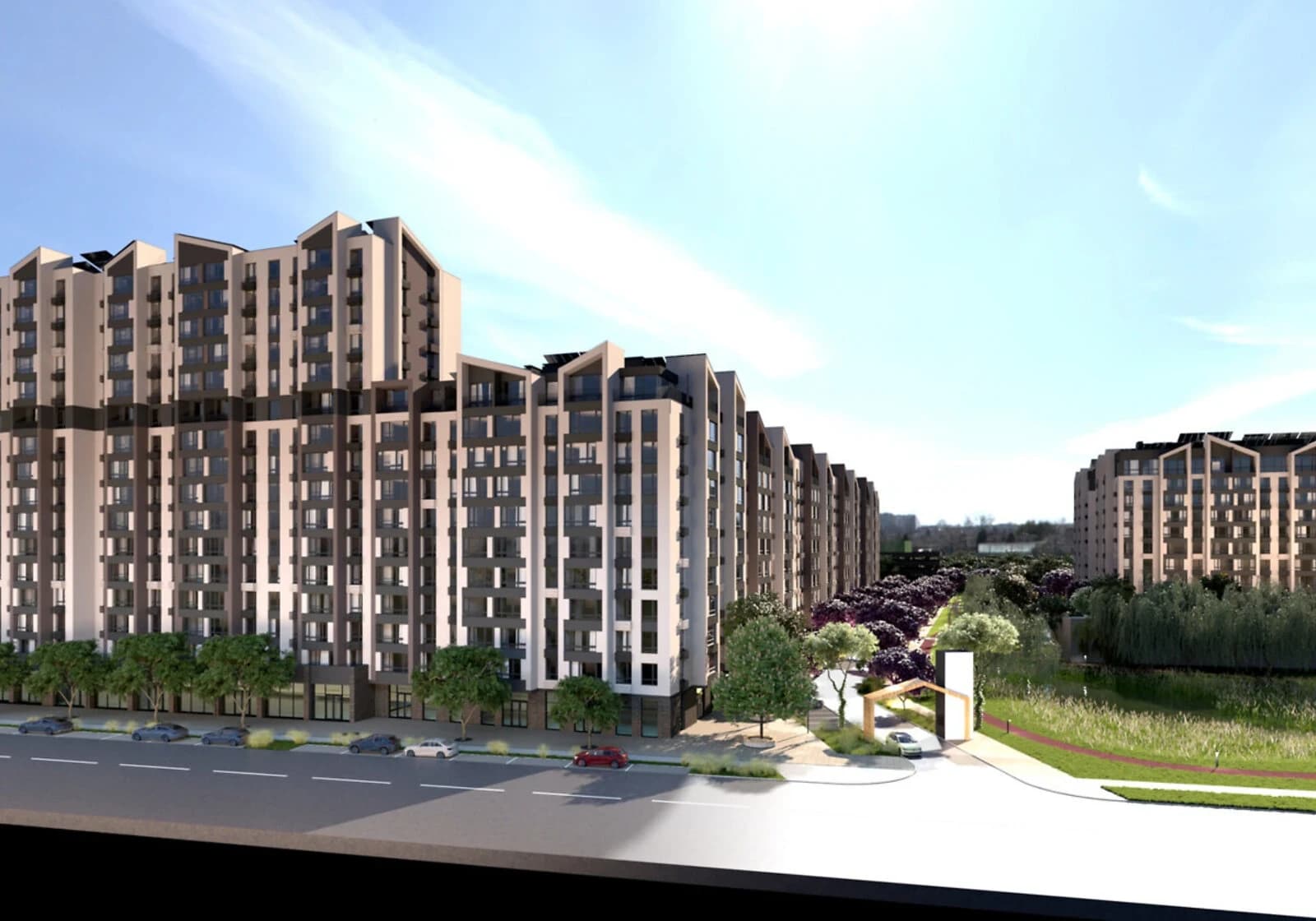 1-кімнатна квартира, Виставка: здача в 2027, сонячні батареї, озеро - фото 1