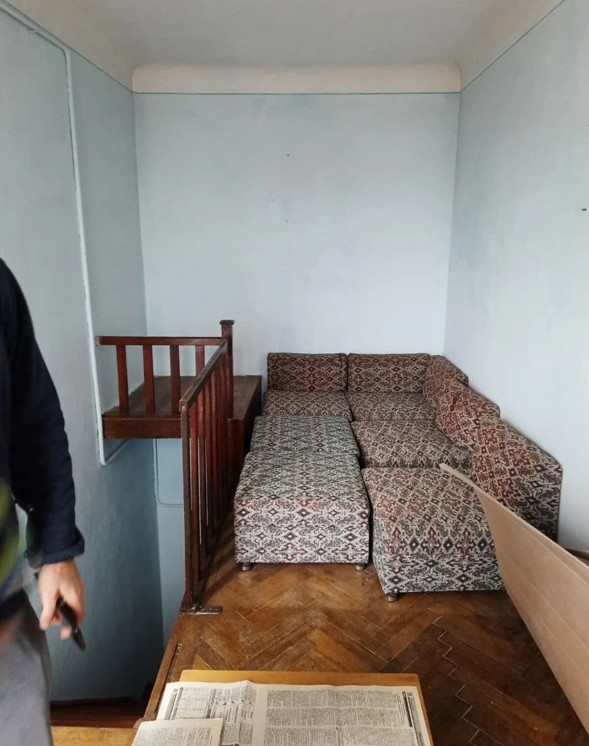 1-кімнатна квартира, Першотравневий: цегляні стіни, внутрішній двір - фото 5