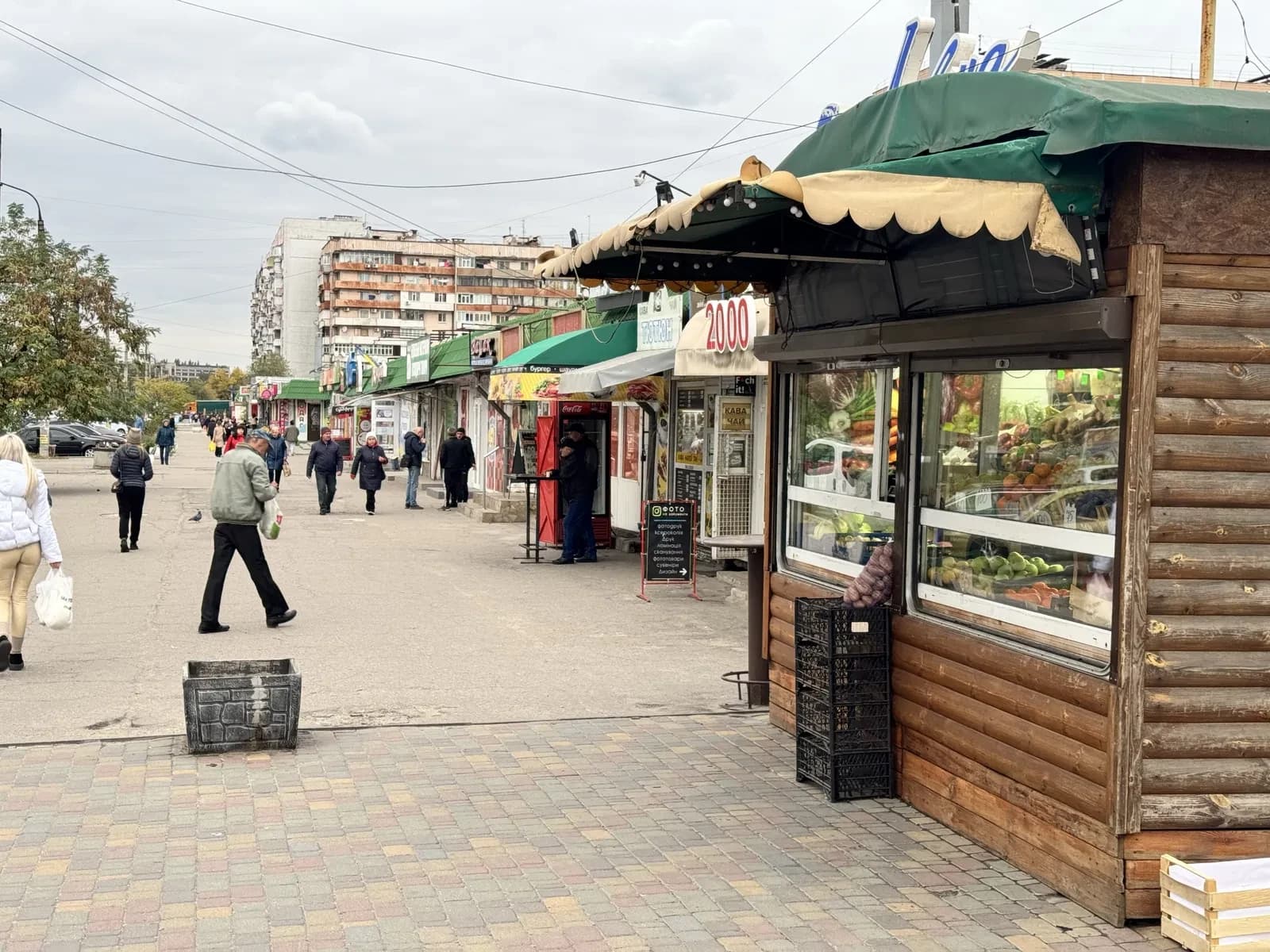 Кіоск на ринку: прохідне місце, червона лінія - фото 5