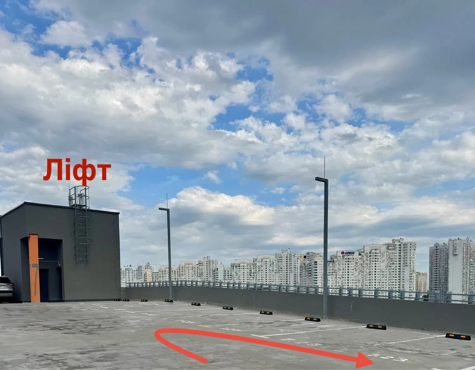 Паркомісце у ЖК Севен/ Seven: 7 рівень, ліфт, охорона - фото 2