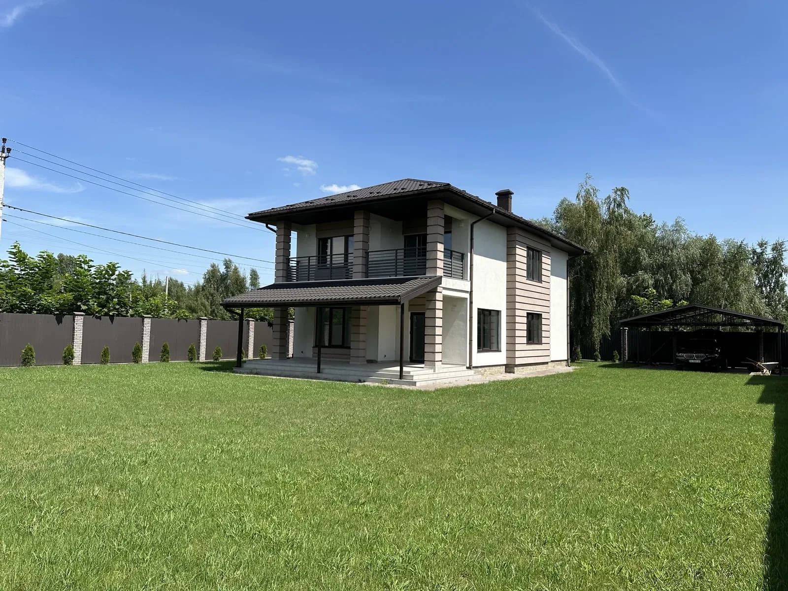 Будинок, Петропавлівське: генератор, тераса, накриття для 2 авто - фото 2