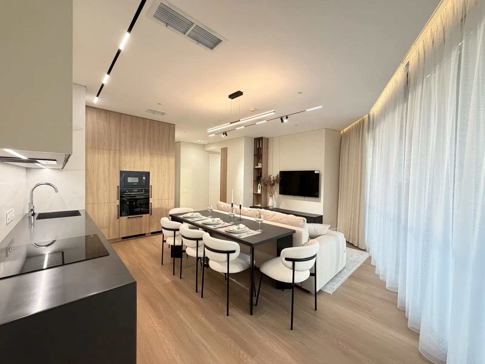 2-кімнатна квартира у ЖК Taryan towers: вид на захід сонця, тераса, генератор - фото 2
