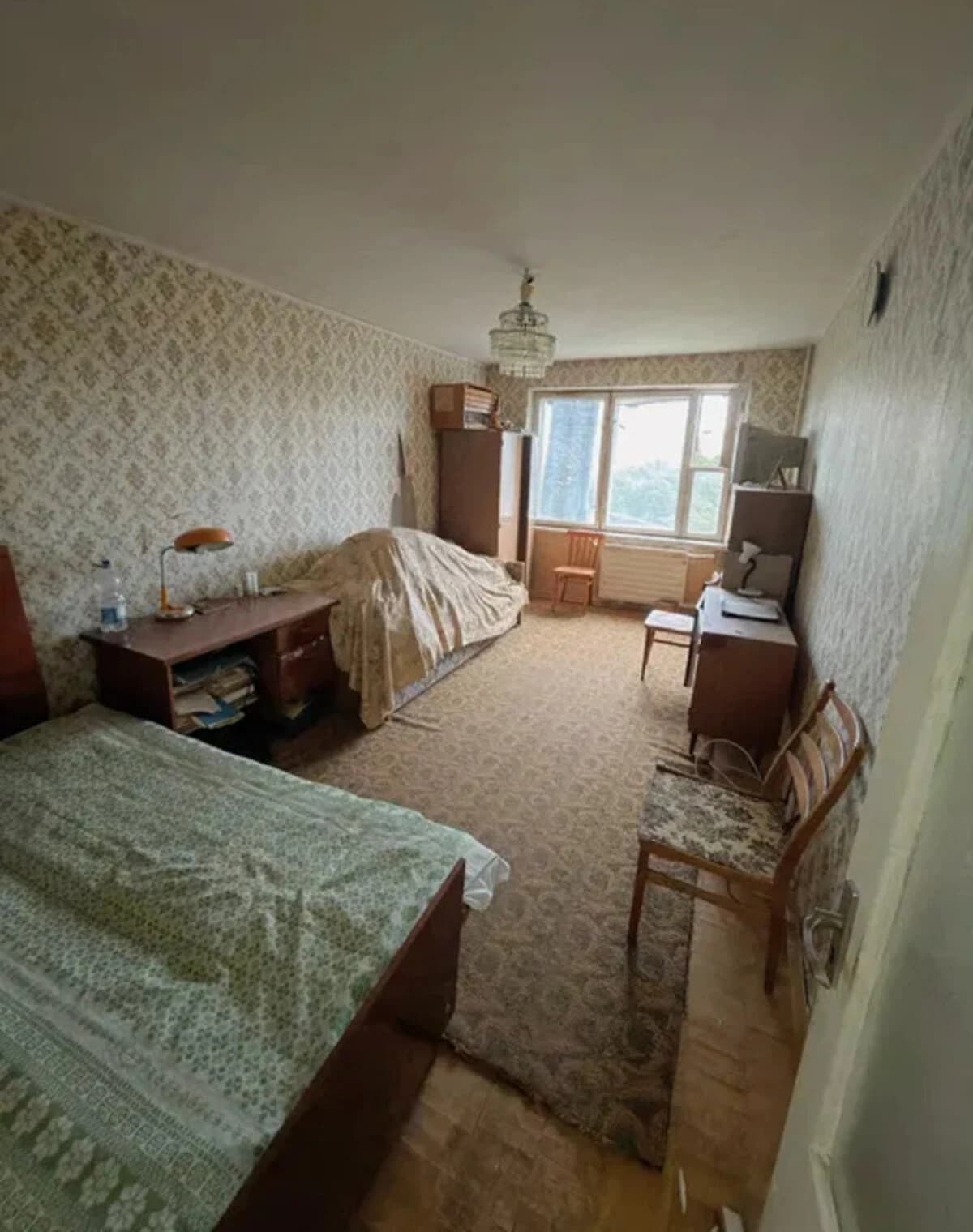 1-кімнатна квартира, проспект Академіка Глушкова: панельні стіни - фото 3