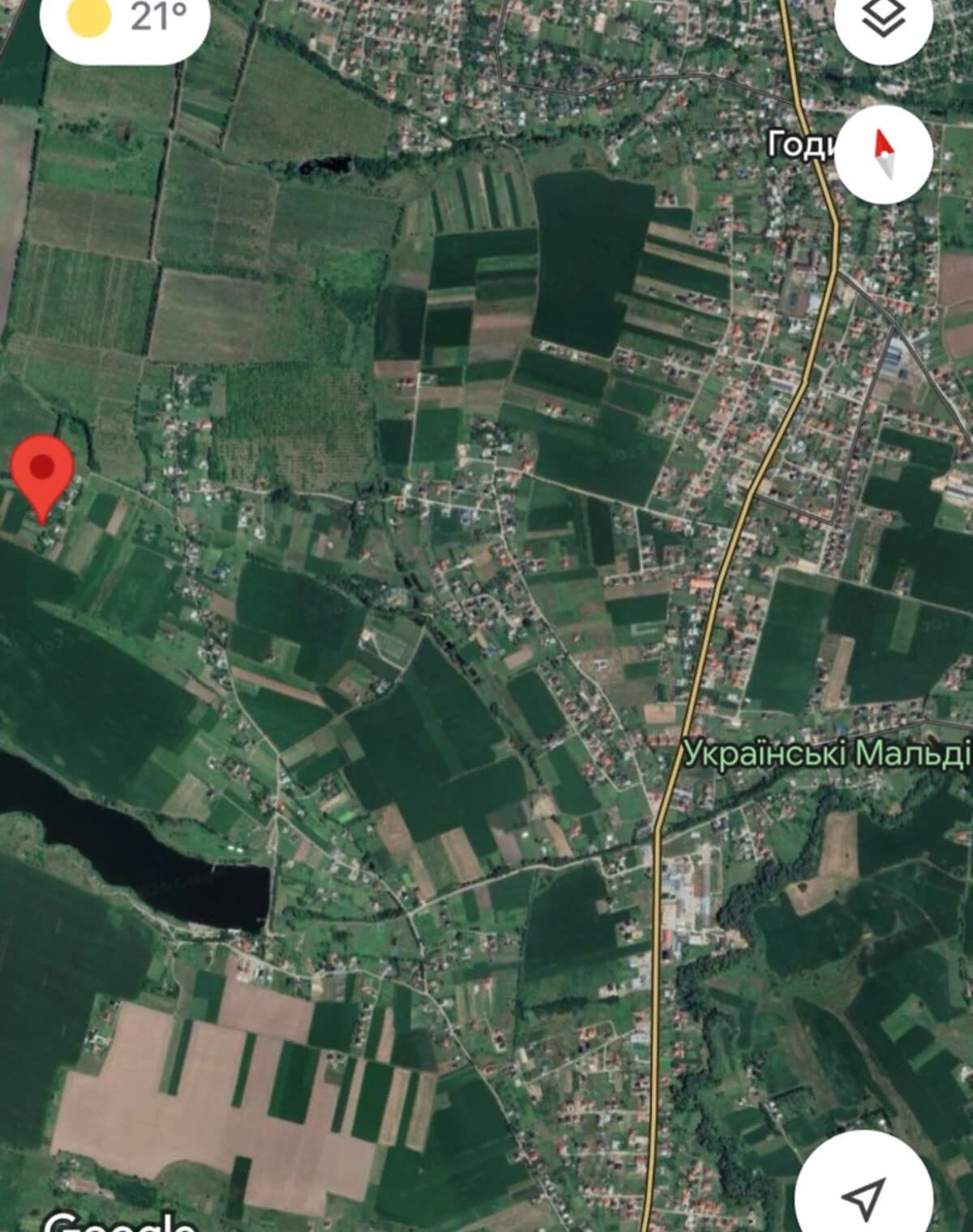 Ділянка 13.64 соток, Великий Кучурів: чорнозем, газ і світло - фото 2