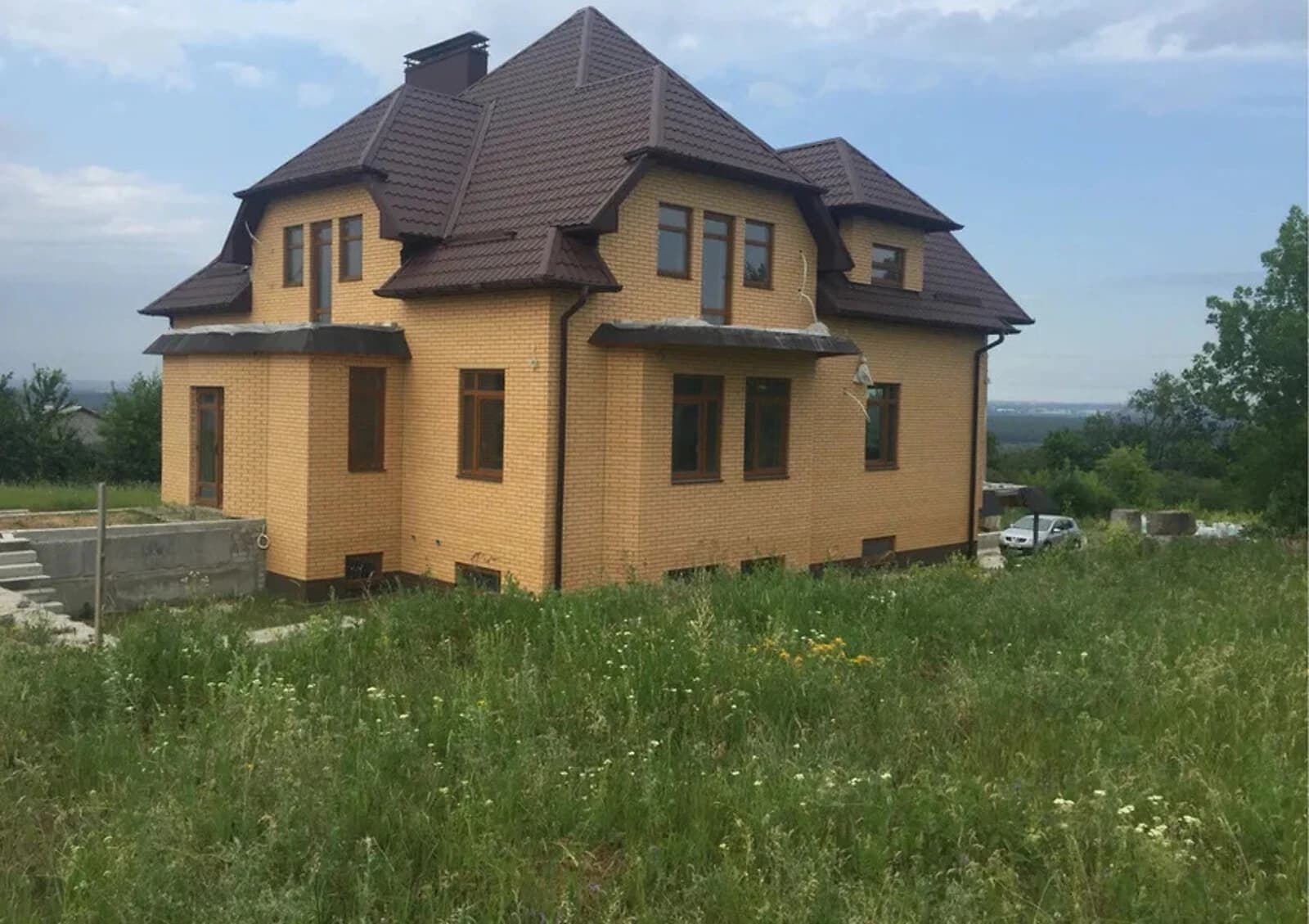 Будинок, Бабаї: 3 поверхи, 12 соток, газобетон