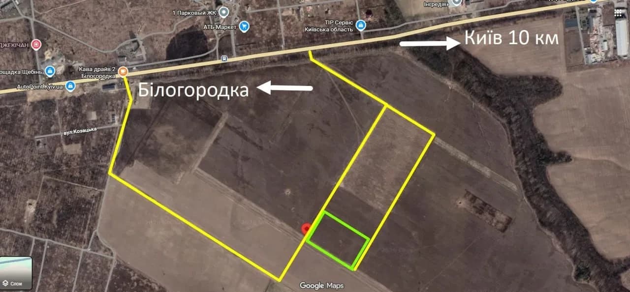 Ділянка 90 соток, Святопетрівське: під забудову, 10 км від Києва - фото 2