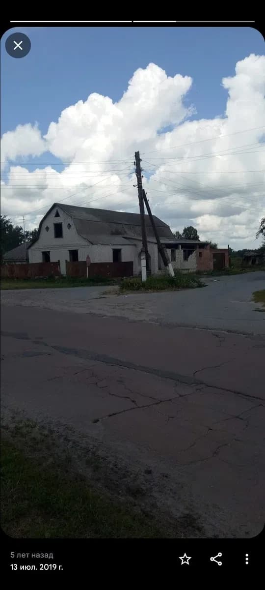Будинок, Піски: недобудований, 15 соток, обмін на авто