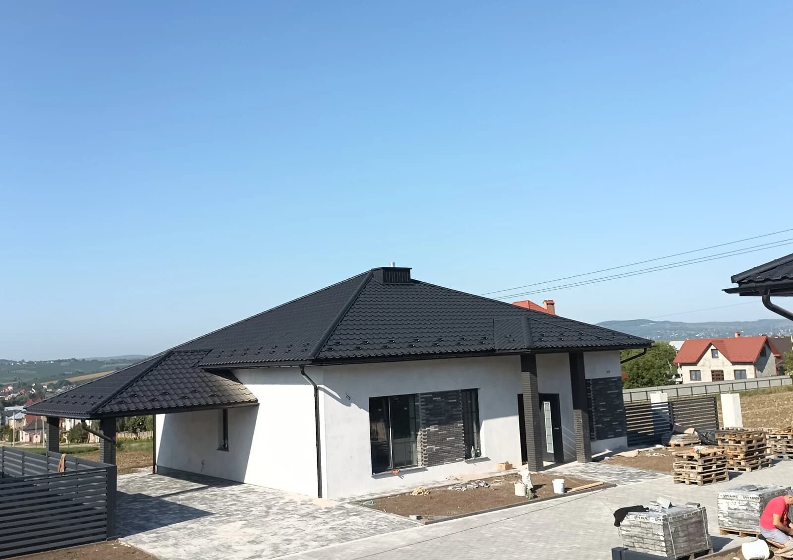 Будинок, Великий Кучурів: новобудова, панорамні вікна, тераса - фото 4