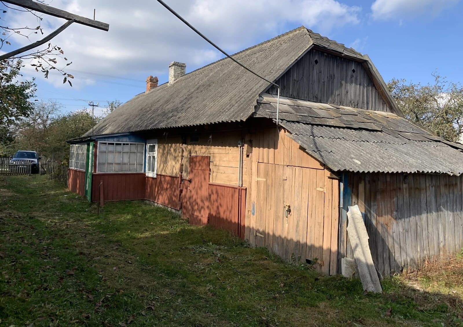 Будинок, Хотешів: ділянка 50 соток, 2 спальні, стіни зі зрубу - фото 2