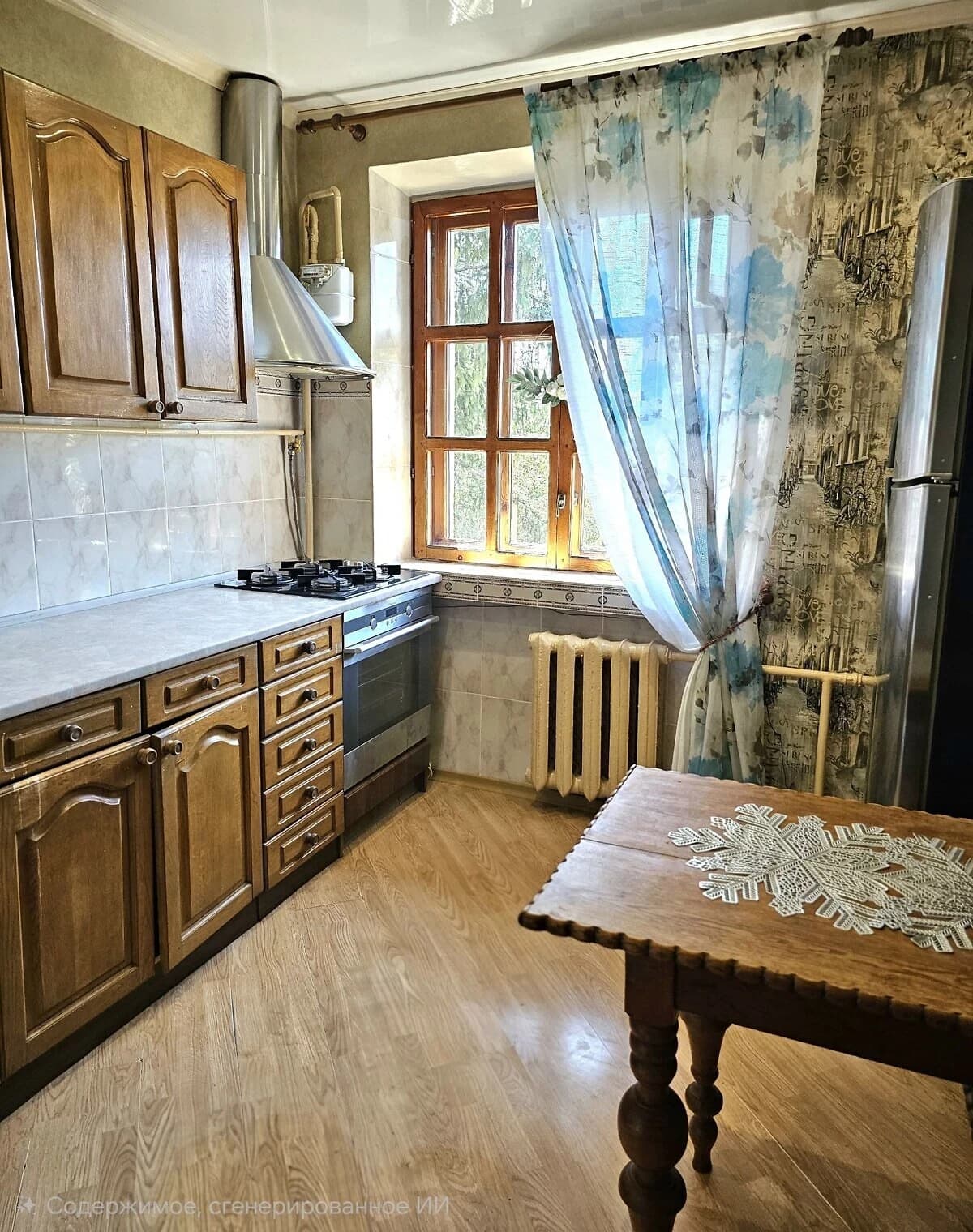 3-кімнатна квартира, Виставка: цегляні стіни, торг можливий - фото 2