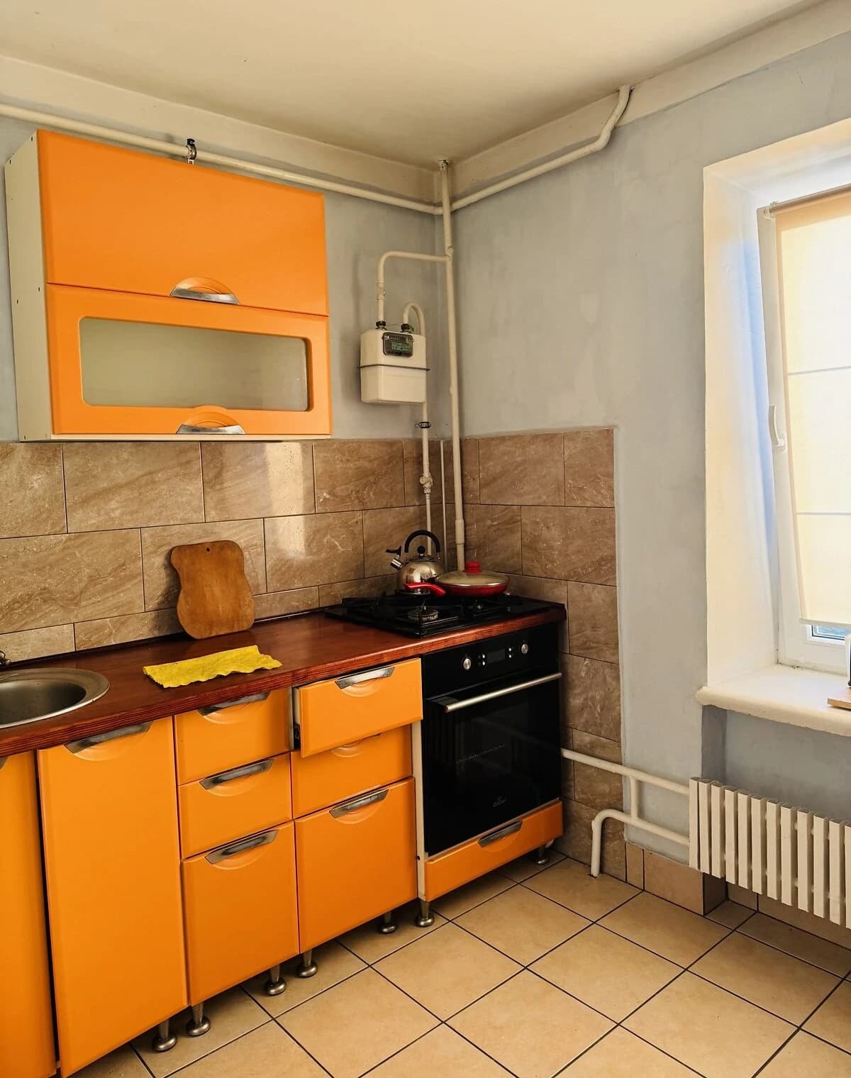 1-кімнатна квартира, Славута: бойлер, внутрішній двір - фото 1