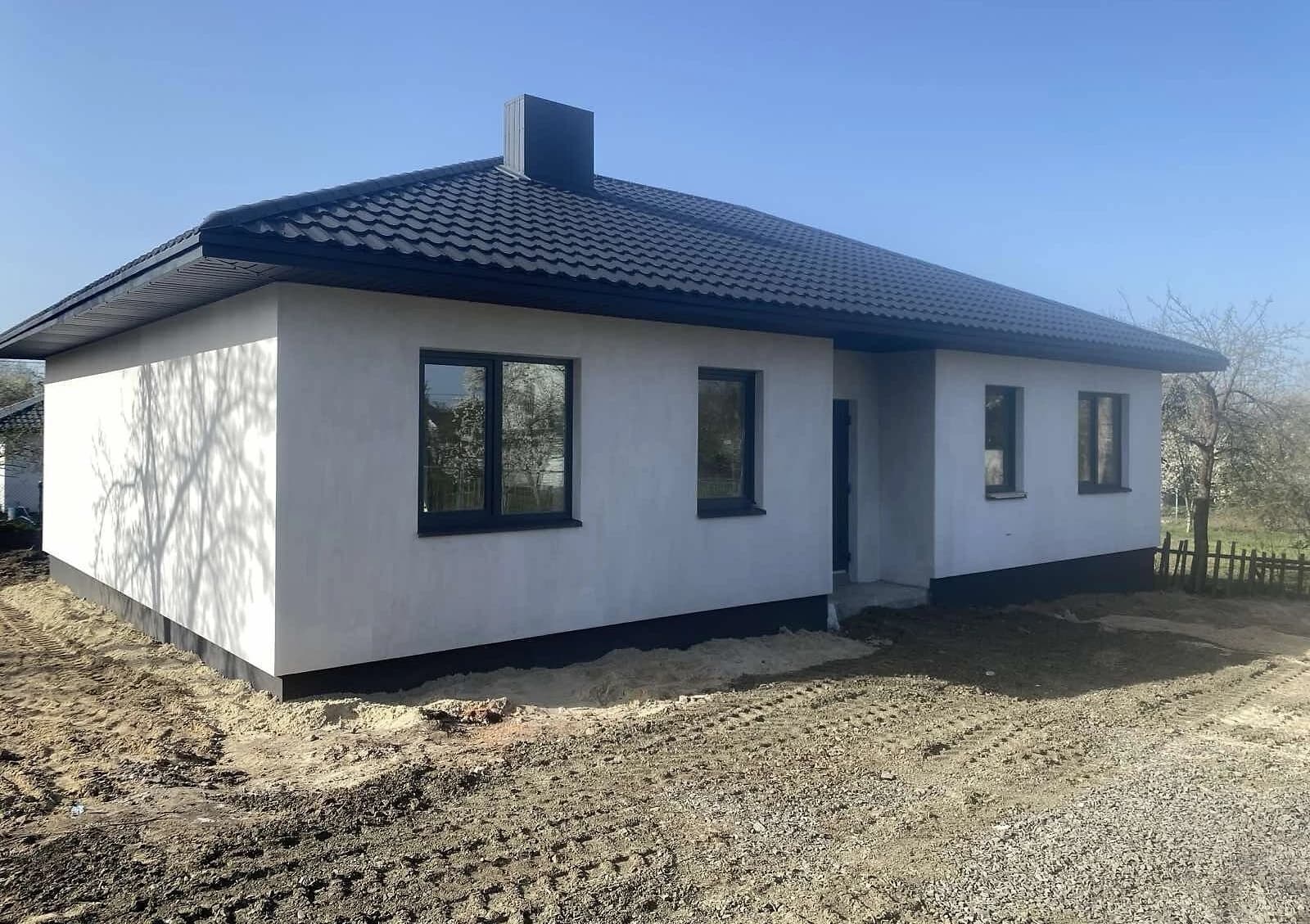 Дача, Підгайці: тераса, газобетонні стіни - фото 4