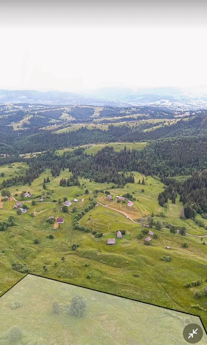 Ділянка 147.27 соток, Яблуниця: біля Буковелю, вид на гори - фото 3
