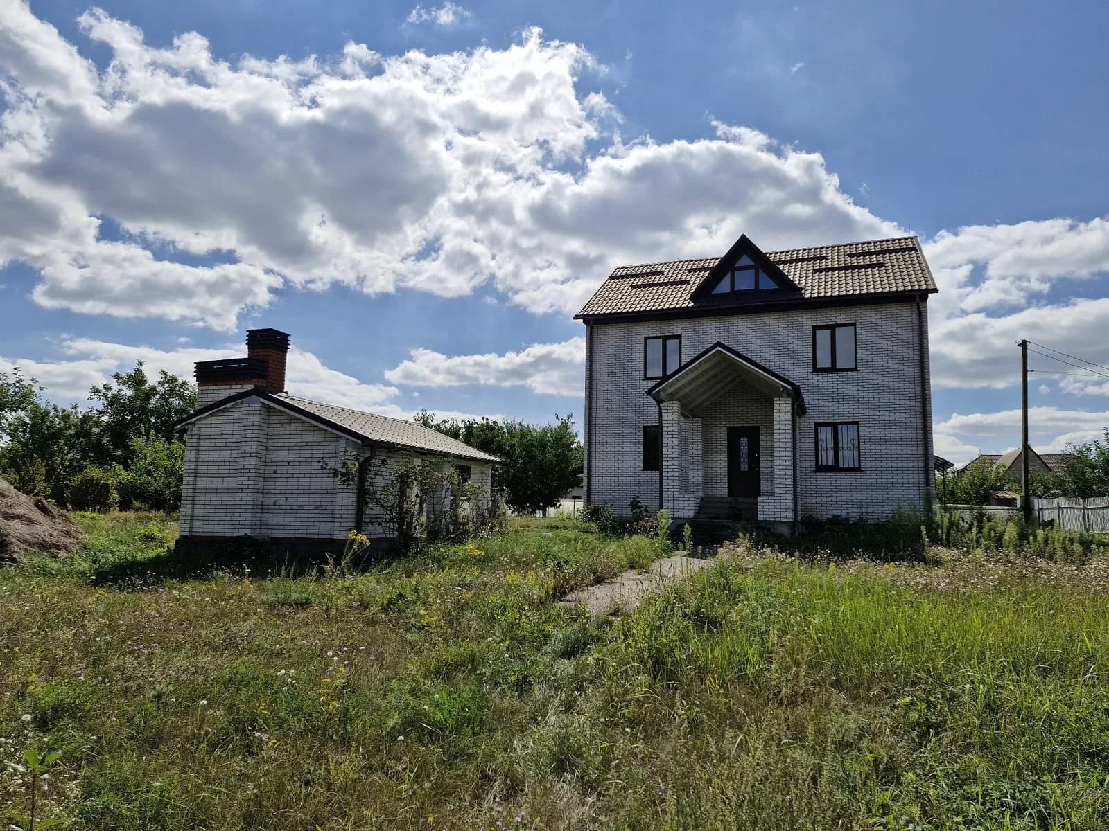 Будинок, Дзюбівка: 20 соток, цегляна альтанка, вид на ліс