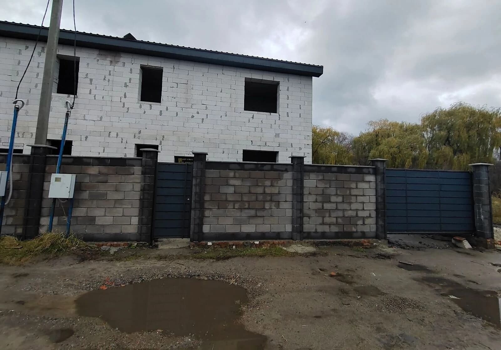 Дуплекс, Суми: барбекю, стіни з газобетону