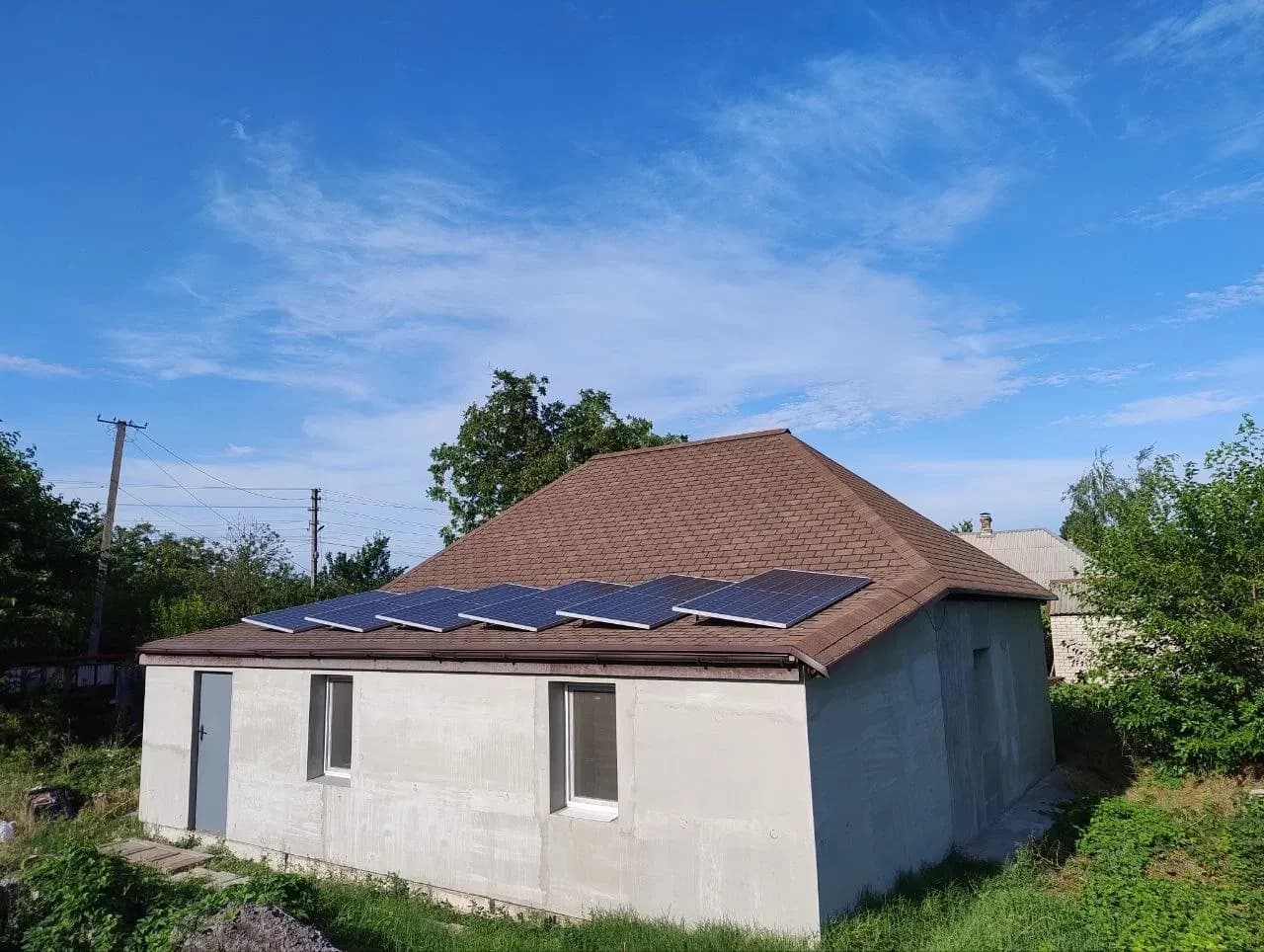 Будинок, Долгинцевський: сонячна станція 11 кВт, генератор - фото 1