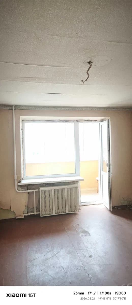 3-кімнатна квартира, Біла Церква: без ремонту, 3 окремі кімнати, 2 балкони - фото 3