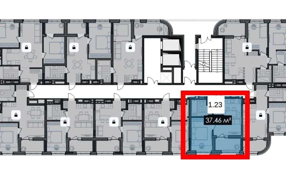 1-кімнатна квартира у ЖК RIVERVILLE: набережна, басейн - фото 5