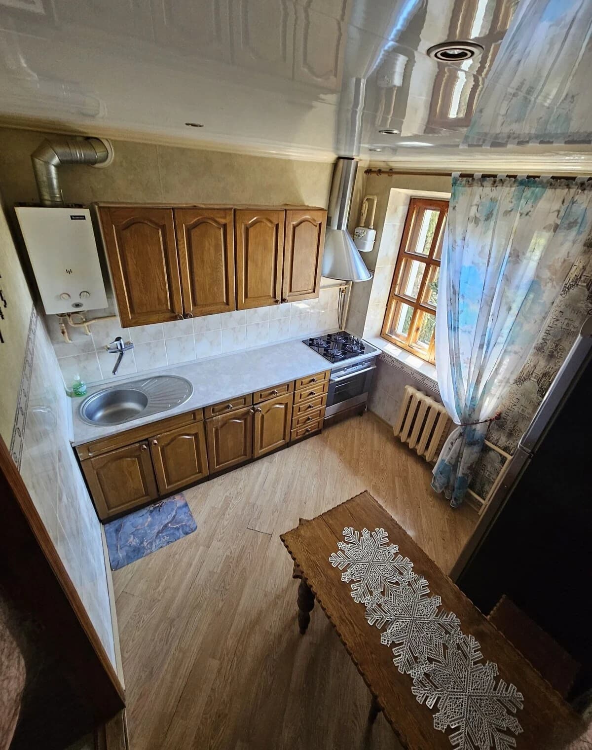 3-кімнатна квартира, Виставка: цегляні стіни, торг можливий - фото 4