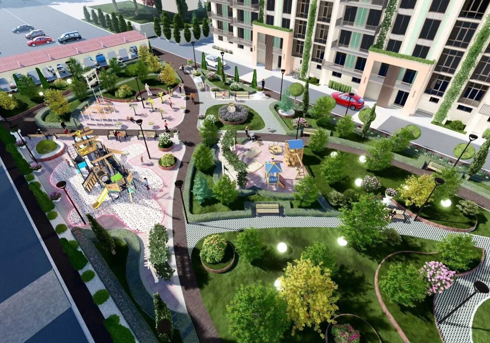 1-кімнатна квартира, Чагор: новобудова, тераса, здача у 2027 році - фото 3