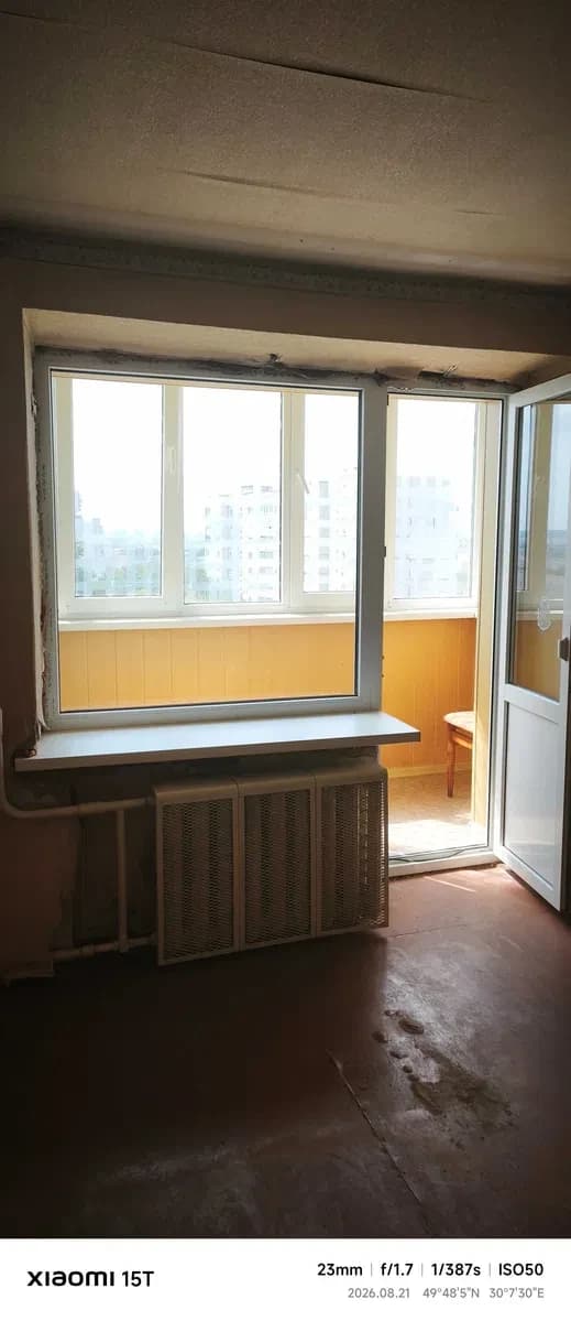 3-кімнатна квартира, Біла Церква: без ремонту, 3 окремі кімнати, 2 балкони - фото 2