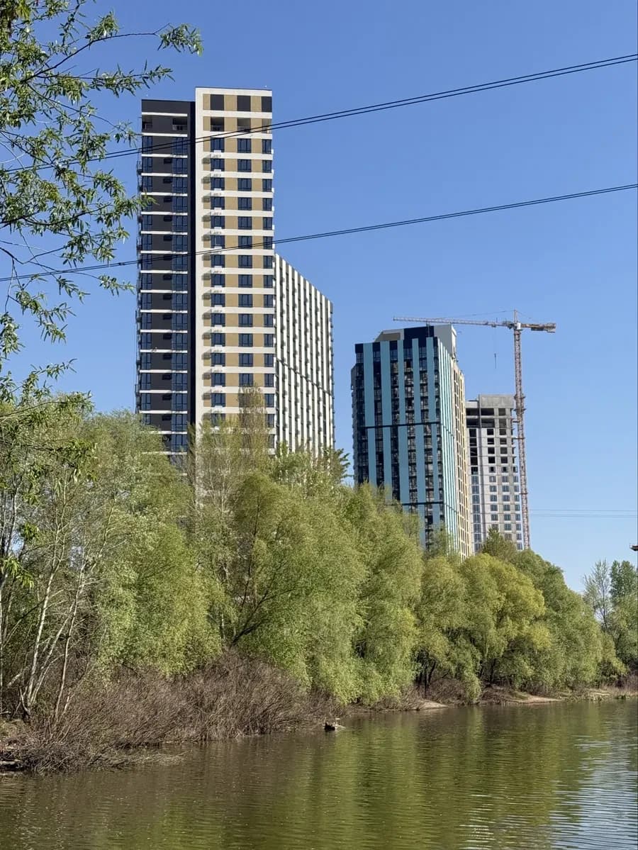 1-кімнатна квартира у ЖК H2O: вид на озеро, генератор - фото 4
