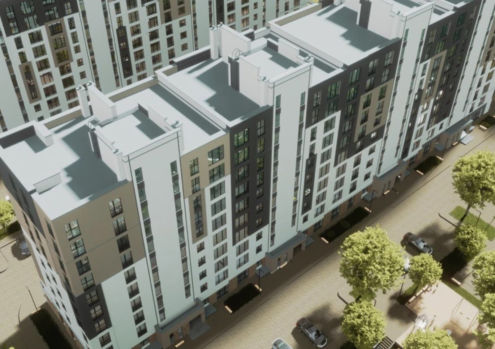 2-кімнатна квартира, Липини: новобудова, здача в 2027