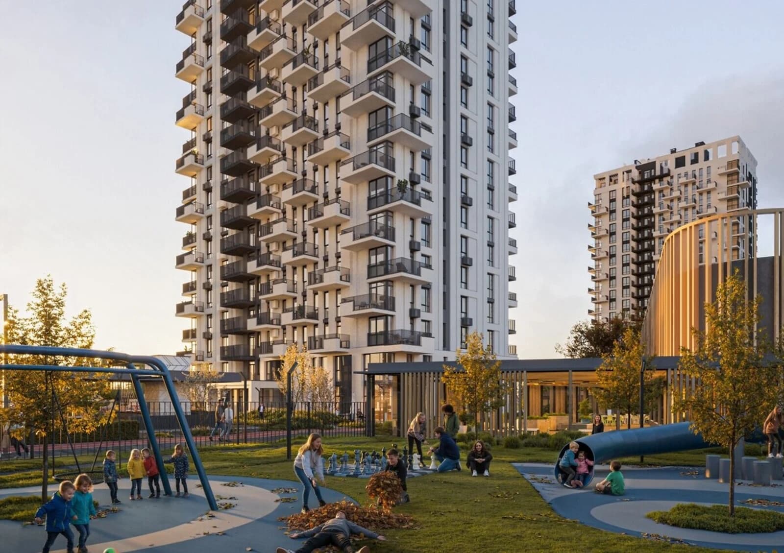 3-кімнатна квартира, Центр: здача у 2028, підземний паркінг - фото 3