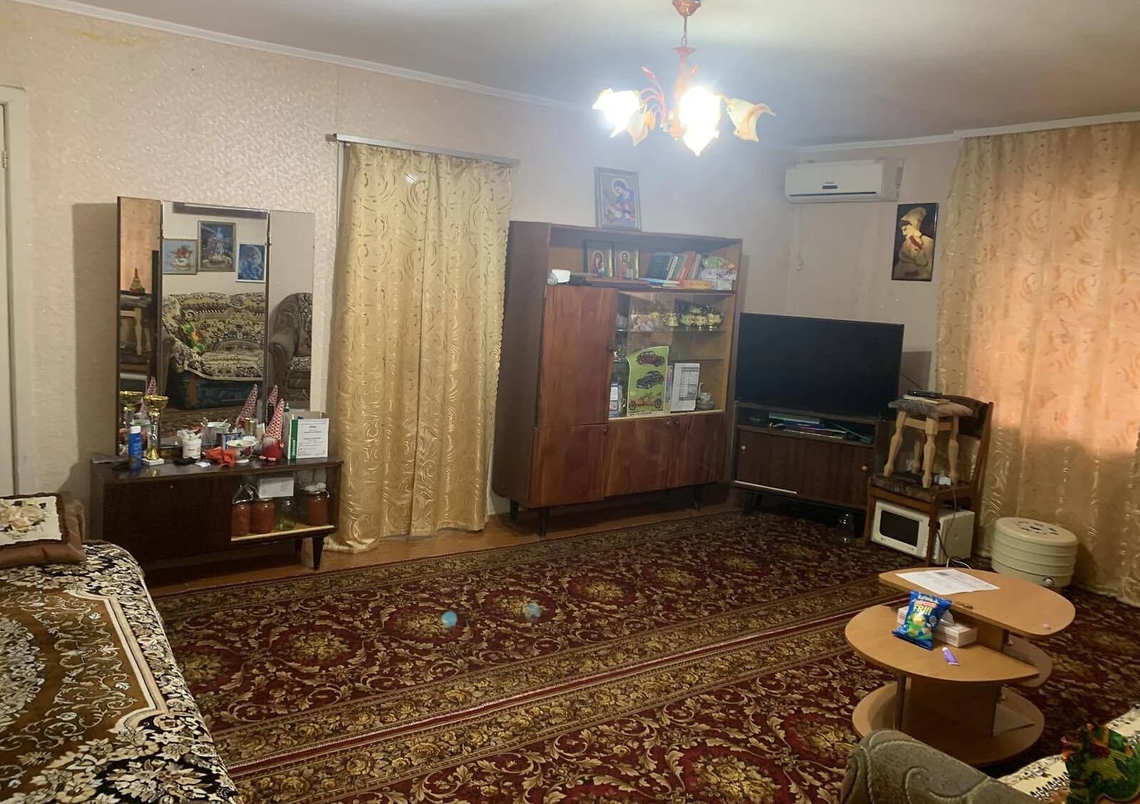 2-кімнатна квартира, Велика Багачка: індивідуальне газове опалення, балкон - фото 3