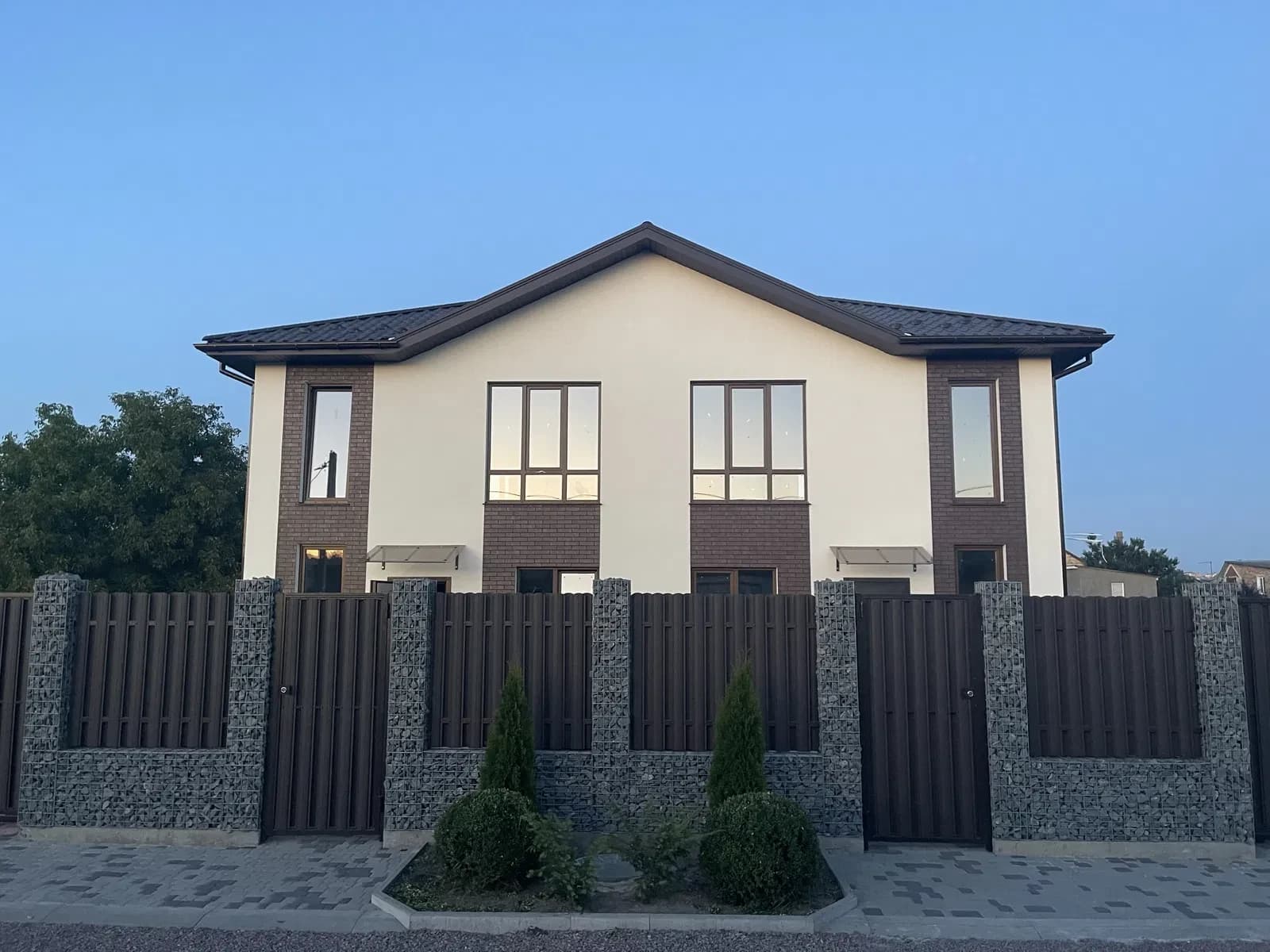 Дуплекс, Святопетрівське: стадія будівництва, паркомісце під два авто - фото 1