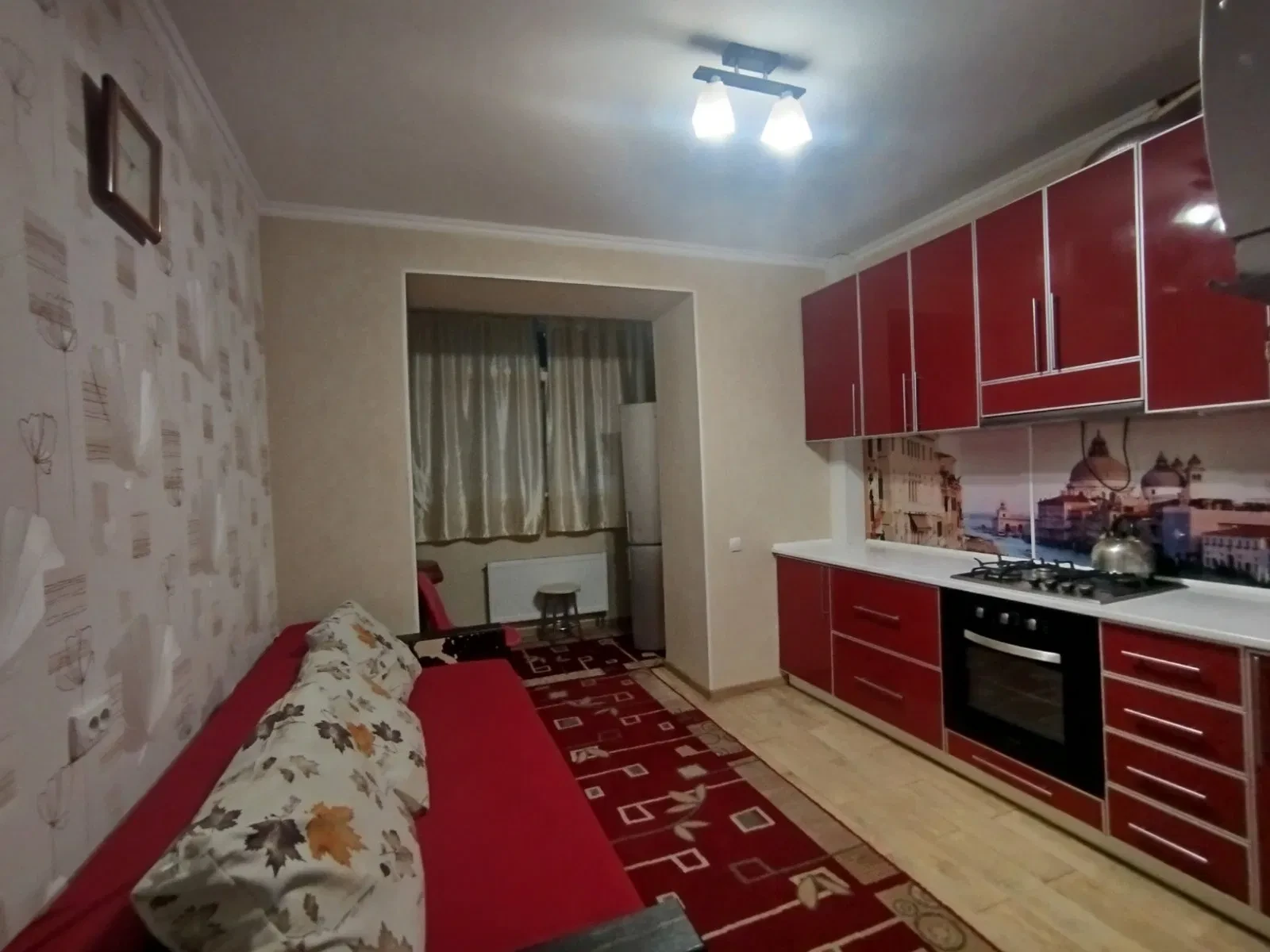 Євродвушка, Київський: кухня-вітальня 15 м², капітальний ремонт - фото 2