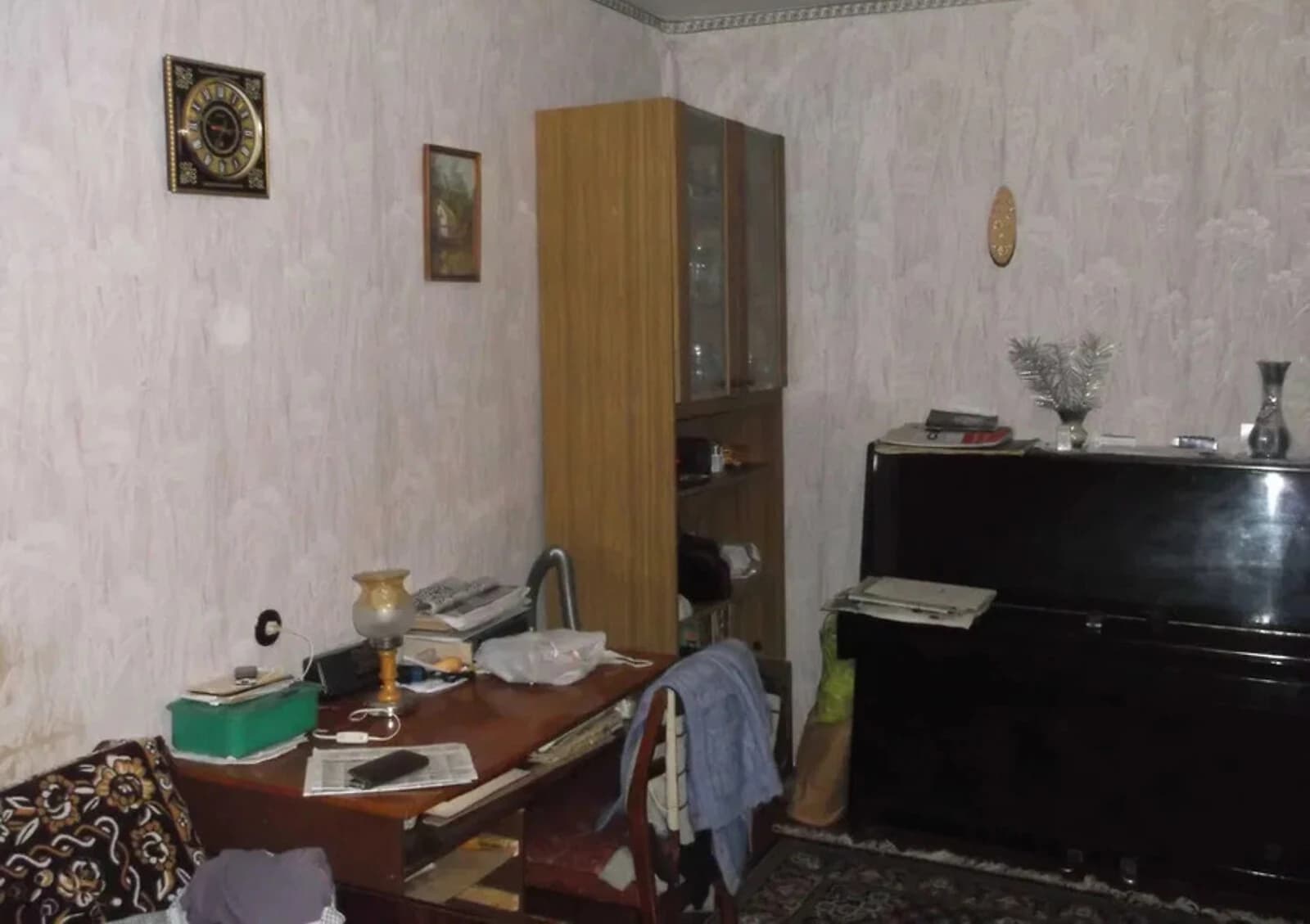 1-кімнатна квартира, Полтава: внутрішній двір, без оздоблення - фото 1