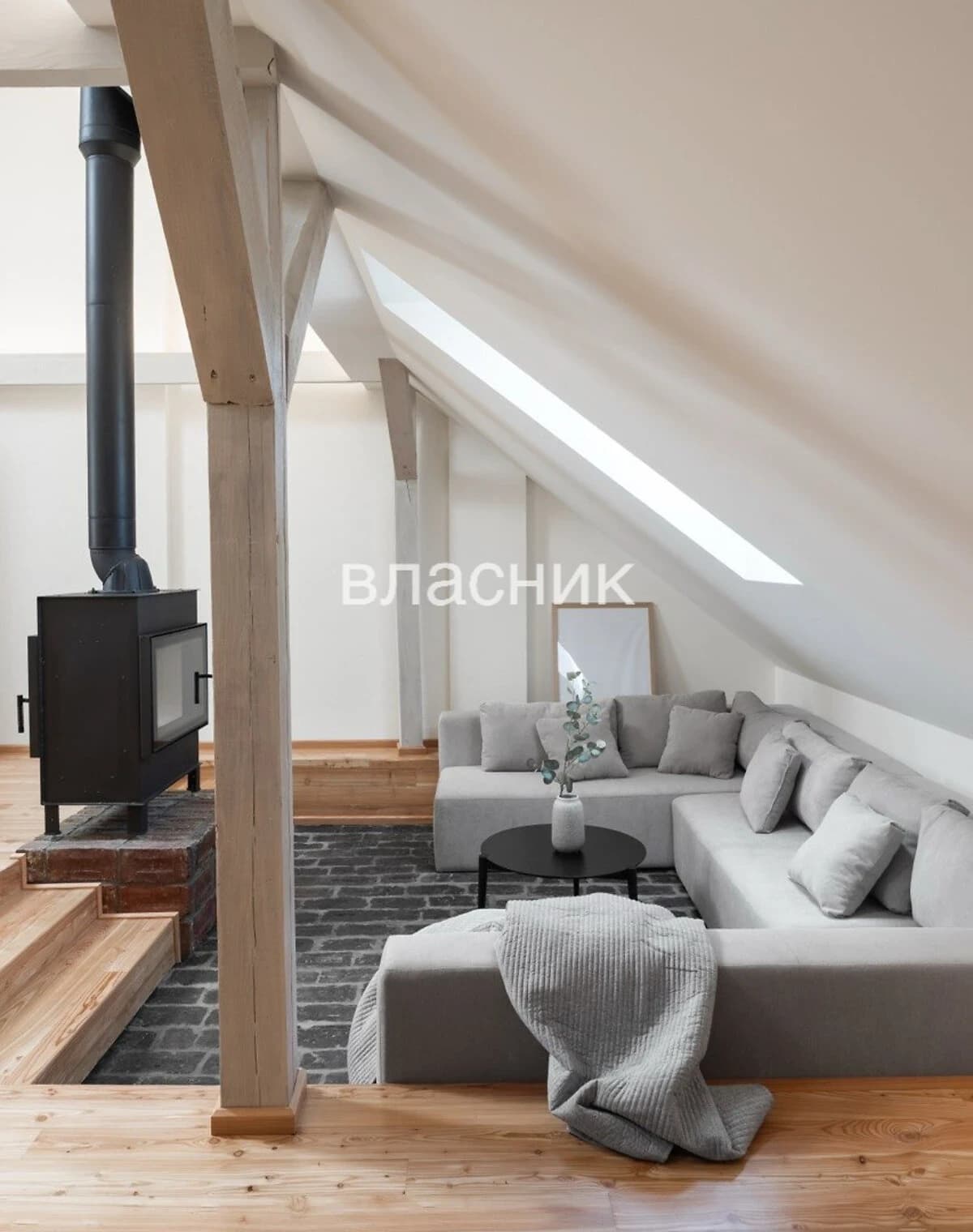 Пентхаус, Вулька: кухня-студія, багаторівневий, дизайнерський ремонт - фото 1