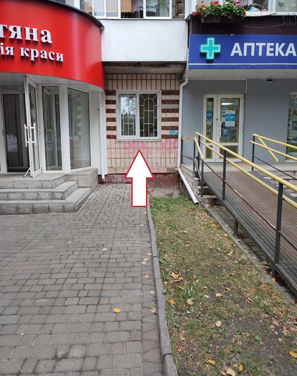 3-кімнатна квартира, Дозорцева: цегляні стіни, внутрішній двір