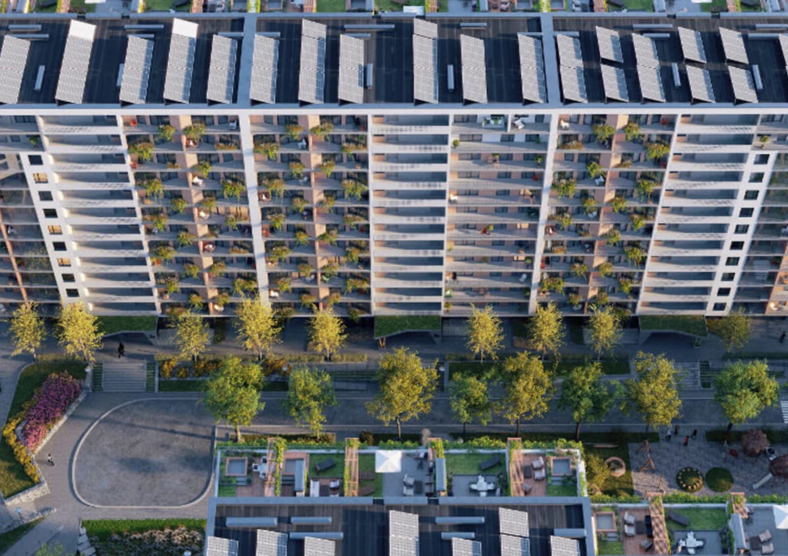 1-кімнатна квартира, Бам: здача в 2026, тераси на даху - фото 5